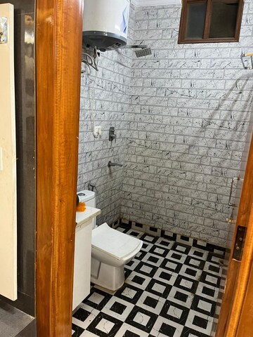 Bathroom in 3 BHK Builder Floor at Kakrola – for Rent
