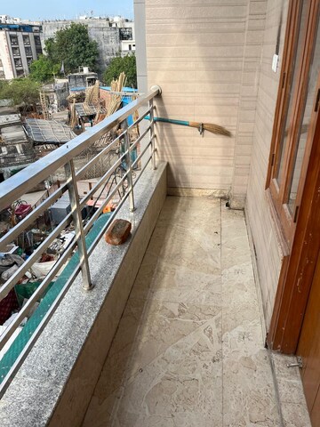 Balcony in 3 BHK Builder Floor at Kakrola – for Rent