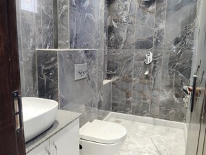 Bathroom in 2 BHK Builder Floor at Paschim Vihar – for Rent