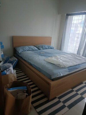 Bedroom in 2.5 BHK Apartment at S Raheja Hari Bhavan, Khar West – for Rent