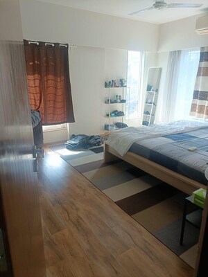 Bedroom in 2.5 BHK Apartment at S Raheja Hari Bhavan, Khar West – for Rent