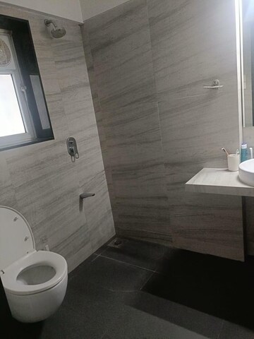 Bathroom in 2.5 BHK Apartment at S Raheja Hari Bhavan, Khar West – for Rent