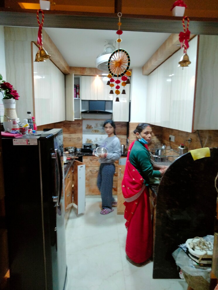 Kitchen, shyam park extension 3 Bedroom 1000 Sq.Ft. Builder Floor In Shyam Park Extension Ghaziabad 9282595