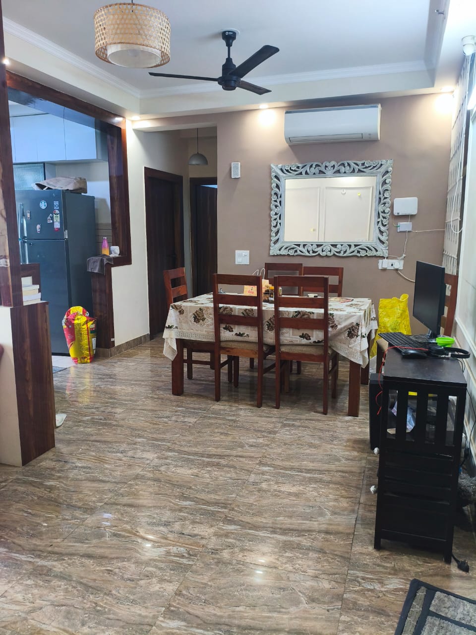 3 BHK + Pooja Room Apartment For Rent in Amrapali Crystal Homes