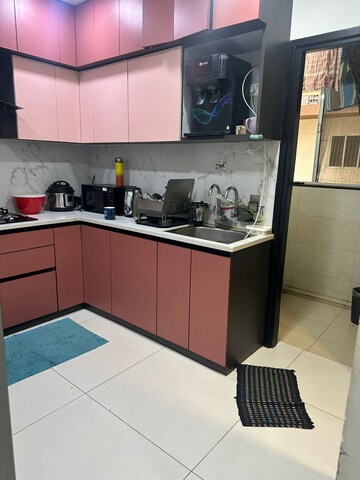 Kitchen in 3 BHK Apartment at Rajapushpa Eterna, Nanakramguda – for Rent