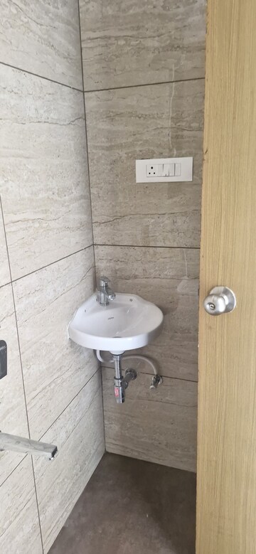 Bathroom in 1 BHK Apartment at Chandak 34 Park Estate, Goregaon West – for Rent