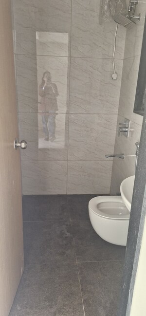 Bathroom in 1 BHK Apartment at Chandak 34 Park Estate, Goregaon West – for Rent