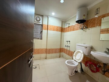 Bathroom in 2 BHK Apartment at Vasant Kunj – for Rent