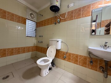 Bathroom in 2 BHK Apartment at Vasant Kunj – for Rent