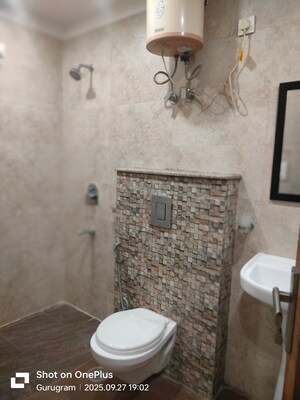 Bathroom in 3 BHK Builder Floor at Sector 15 – for Rent