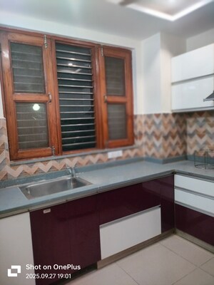 Kitchen in 3 BHK Builder Floor at Sector 15 – for Rent