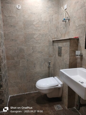 Bathroom in 3 BHK Builder Floor at Sector 15 – for Rent