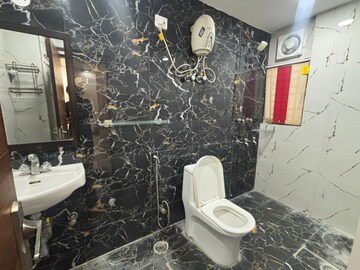 Bathroom in 2 BHK Apartment at Vasant Kunj – for Rent