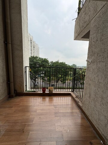 Balcony in 2 BHK Apartment at Lodha Palava City Lakeshore Greens, Dombivli East – for Rent