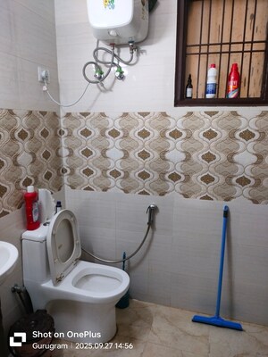 Bathroom in 3 BHK Builder Floor at Sector 15 – for Rent
