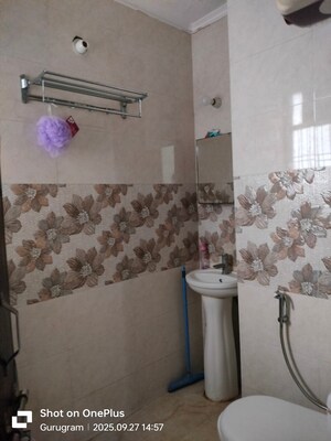 Attached Bathroom in 3 BHK Builder Floor at Sector 15 – for Rent