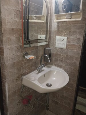 Bathroom in 2 BHK Apartment at Paschim Vihar – for Rent