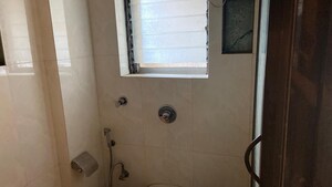 Bathroom in 3 BHK Apartment at Evershine Greens, Andheri West – for Rent