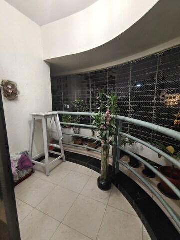 Balcony in 3 BHK Apartment at Evershine Greens, Andheri West – for Rent