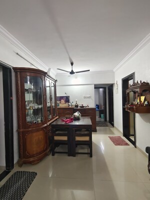 Living Room in 3 BHK Apartment at Evershine Greens, Andheri West – for Rent