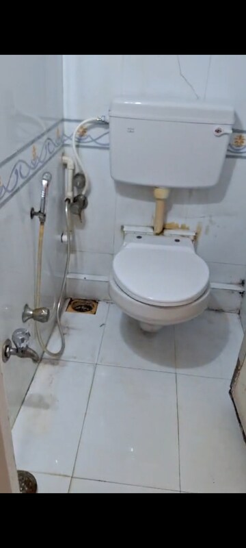 Bathroom in 1 BHK Apartment at Hilton Tower, Andheri East – for Rent