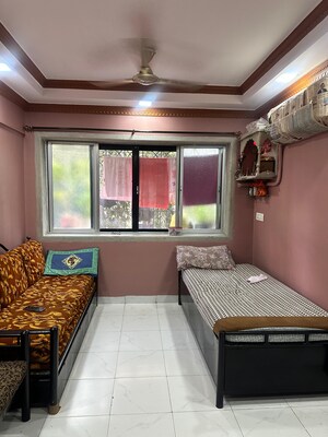 Kitchen in 1 BHK Apartment at Runwal Plaza, Vartak Nagar – for Rent