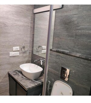 Bathroom in 3 BHK Builder Floor at Gulmohar Park – for Rent