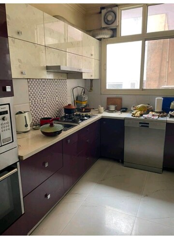 Kitchen in 3 BHK Builder Floor at Gulmohar Park – for Rent