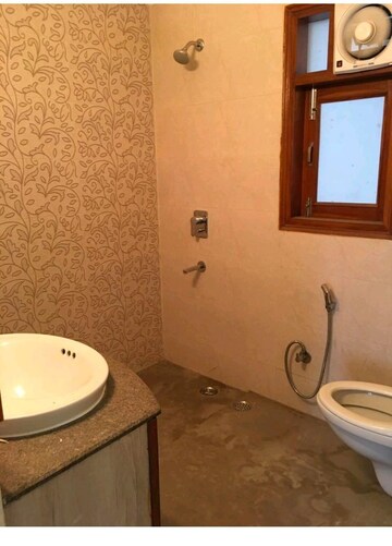 Bathroom in 3 BHK Builder Floor at East Of Kailash – for Rent