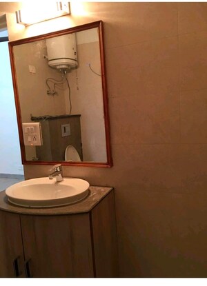 Bathroom in 3 BHK Builder Floor at East Of Kailash – for Rent