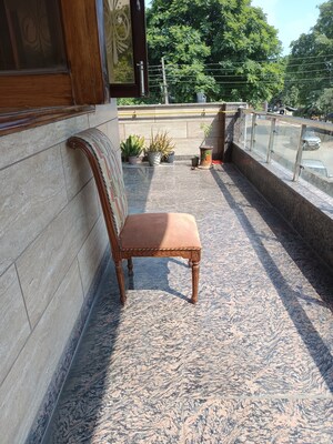 Balcony in 3.5 BHK Builder Floor at Sector 21c – for Rent