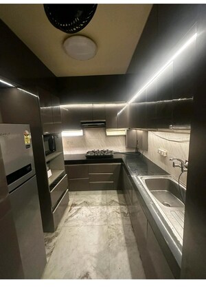 Kitchen in 3 BHK Builder Floor at East Of Kailash – for Sale