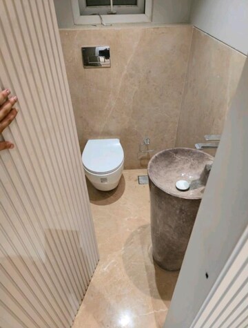 Bathroom in 4 BHK Builder Floor at East Of Kailash – for Rent