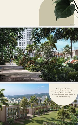 Master Bedroom in 2 BHK Apartment at Narang Privado, Pokhran Road No One – for Sale