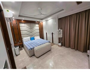 Bedroom in 4 BHK Builder Floor at Chittaranjan Park – for Sale