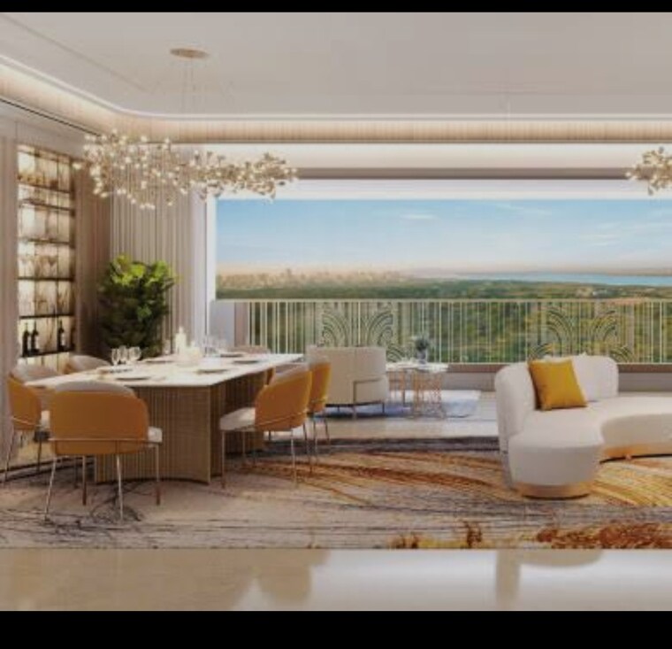 Living Room, lodha-kolshet 3 Bedroom 1120 Sq.Ft. Apartment In Kolshet Road Thane 9282787