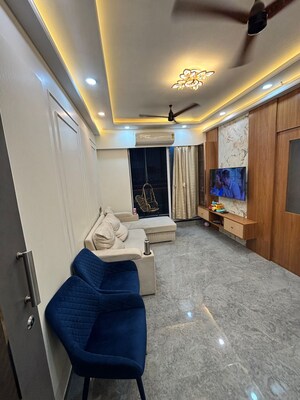 Living Room in 1 BHK Apartment at Larkins 315 Rio, Panch Pakhadi – for Rent