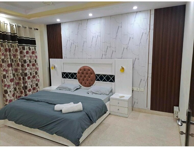 Bedroom, greater kailash i 3 Bedroom 2000 Sq.Ft. Builder Floor In Greater Kailash I Delhi 9282797