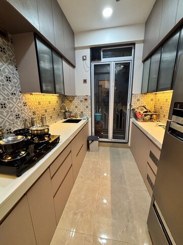 Kitchen in 1 BHK Apartment at Larkins 315 Rio, Panch Pakhadi – for Sale