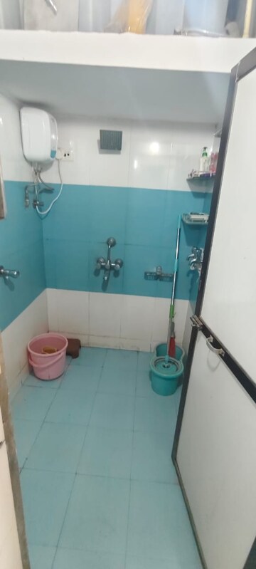 Bathroom in 1 BHK Apartment at New Gurukripa CHS, Vishnu Nagar – for Sale