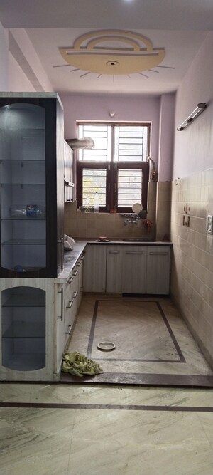 Kitchen in 3 BHK Builder Floor at H Block Shastri Nagar – for Rent
