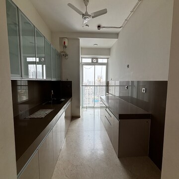 Kitchen in 2 BHK Apartment at LnT Realty Crescent Bay, Dhabholkar Wadi – for Rent
