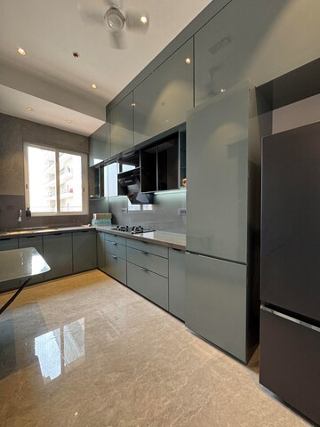 Kitchen in 3 BHK Apartment at Lower Parel – for Rent