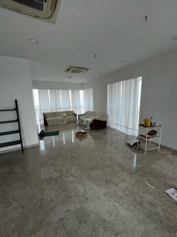 Living Room in 4 BHK Apartment at Lower Parel – for Rent