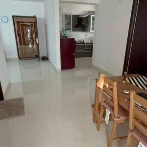 Living Room in 2 BHK Apartment at Ramky One Galaxia Phase 2, Nallagandla – for Rent