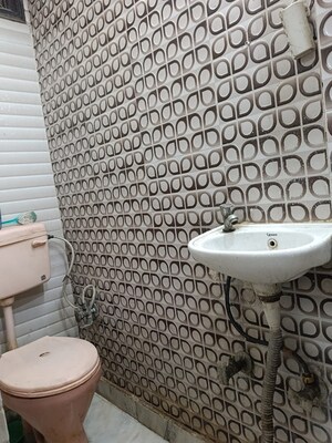 Bathroom in 2 BHK Builder Floor at Govindpuri – for Rent