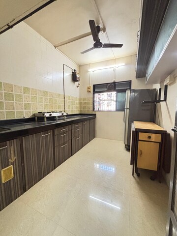 Kitchen in 1 RK Apartment at Prayag Nagari Nivara CHS, Goregaon East – for Rent
