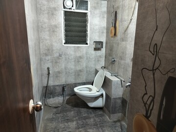 Bathroom in 3 BHK Apartment at Royal Imperio, Pimple Saudagar – for Rent