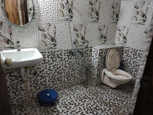 Bathroom in 3 BHK Apartment at Royal Imperio, Pimple Saudagar – for Rent