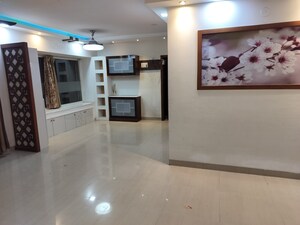 Living Room in 3 BHK Apartment at Royal Imperio, Pimple Saudagar – for Rent